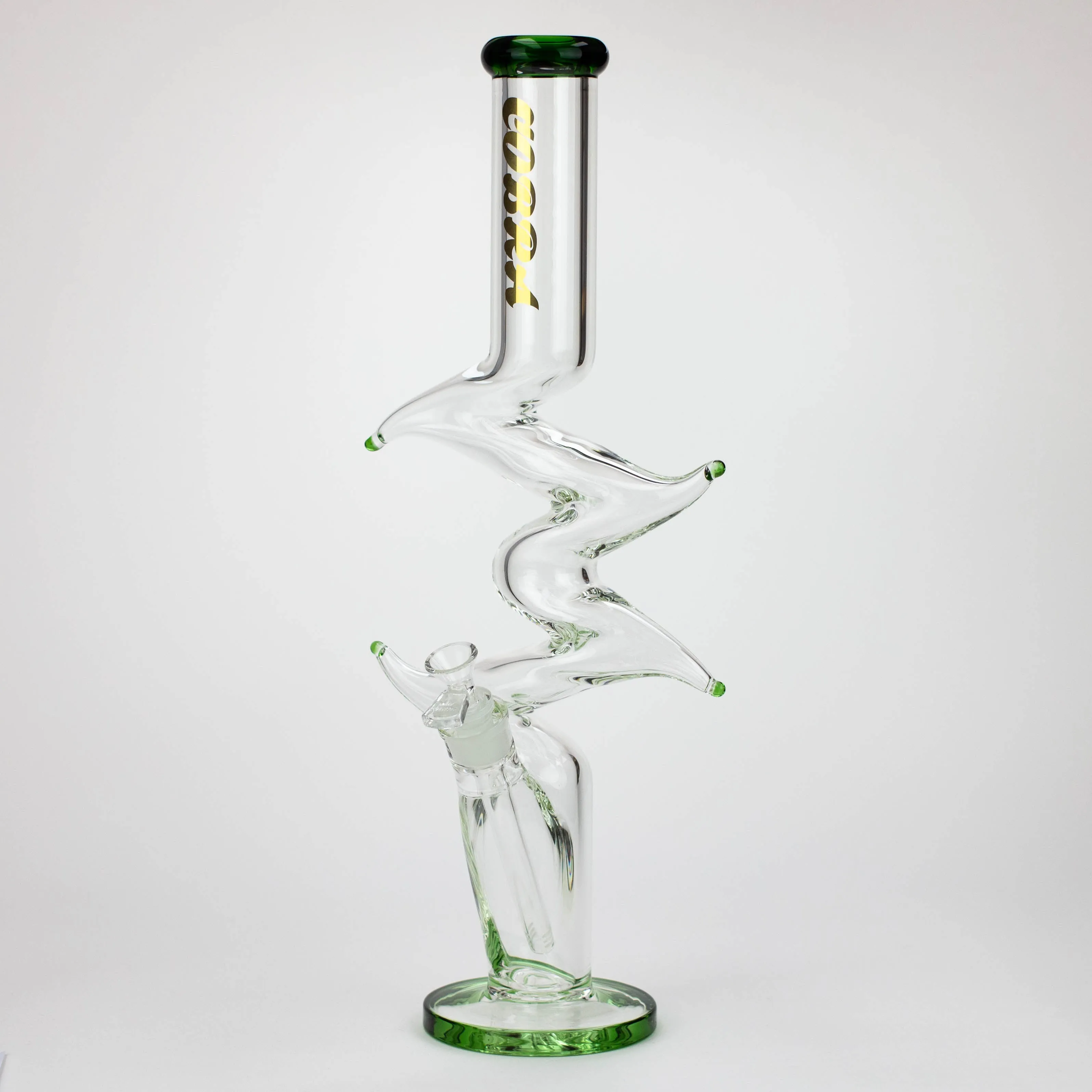 19" Kink Zong glass water bong