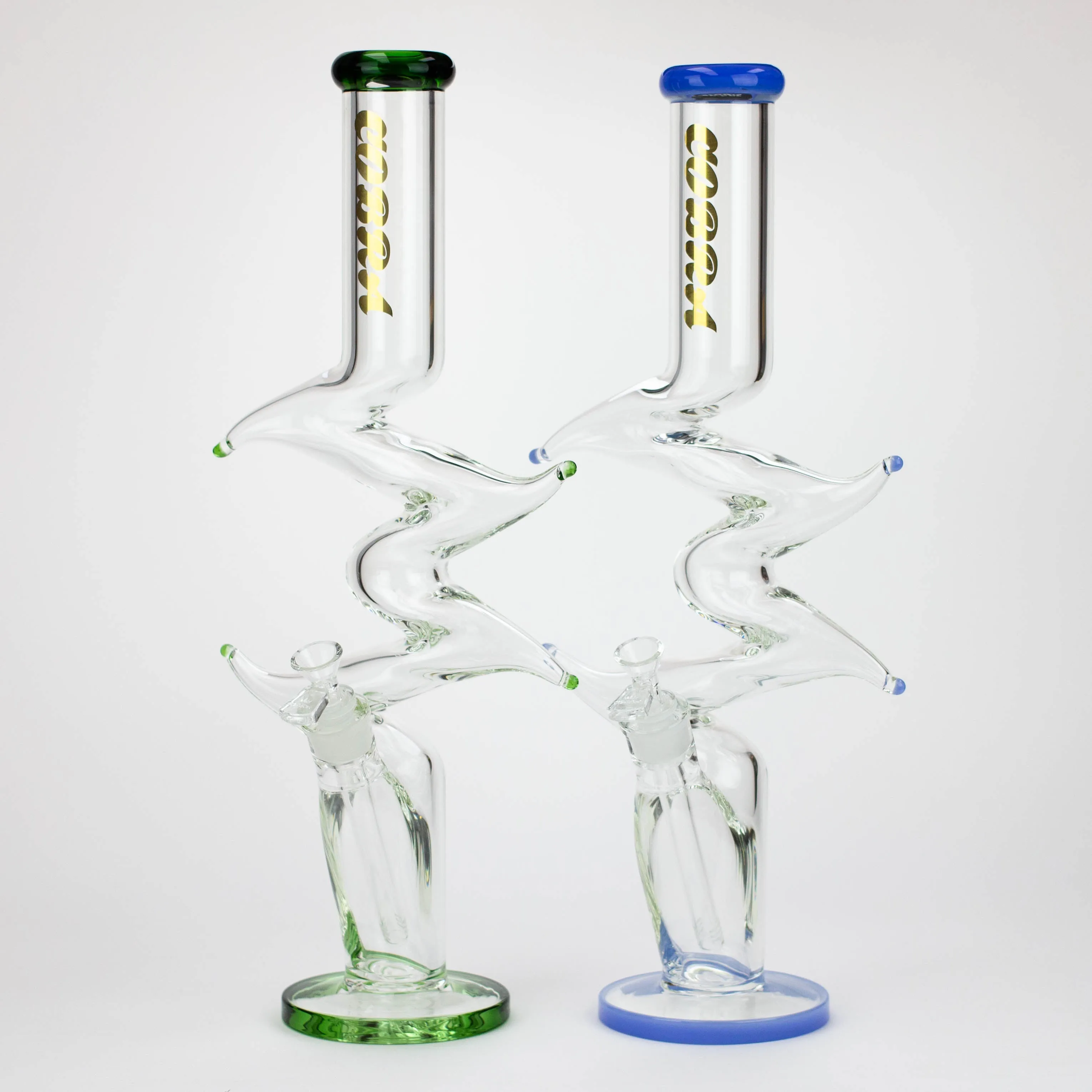 19" Kink Zong glass water bong