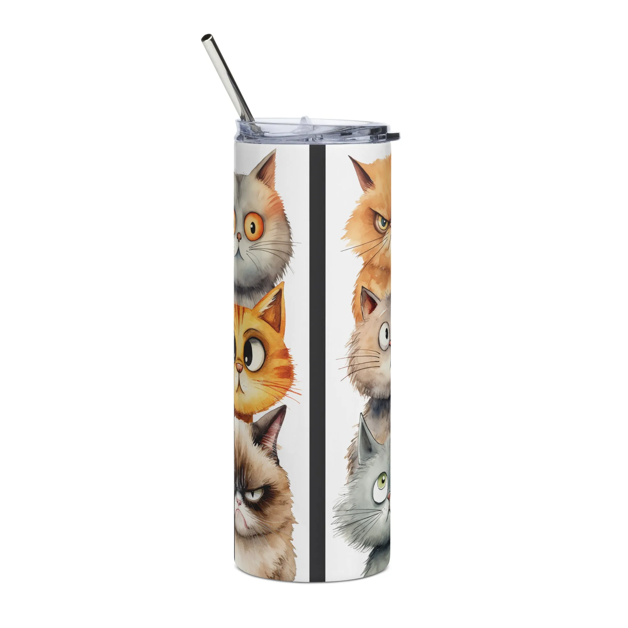 20oz "Crazy Cat Lady" Stainless steel tumbler