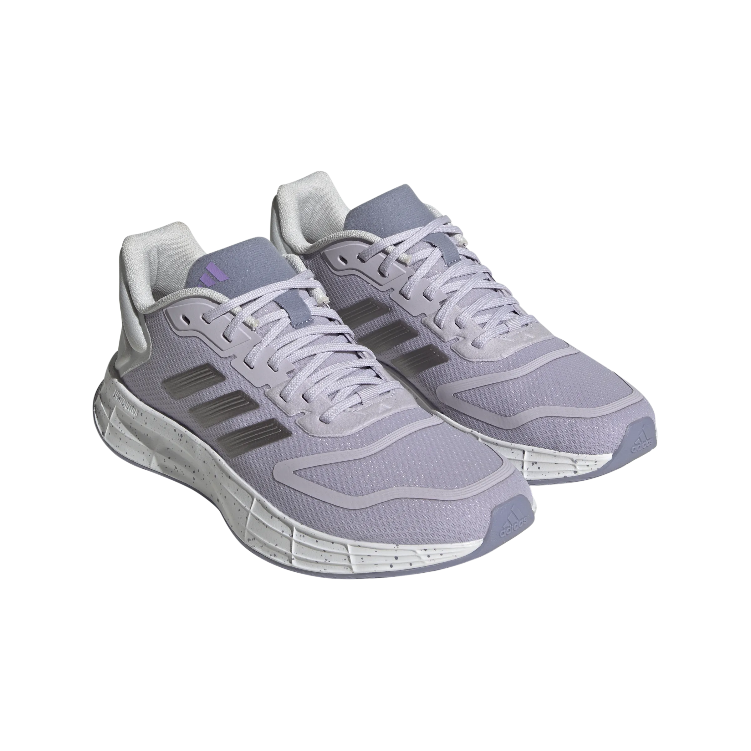 adidas Duramo 10 Running Shoes - Womens - Silver Dawn/Taupe Metallic/Violet Fusion