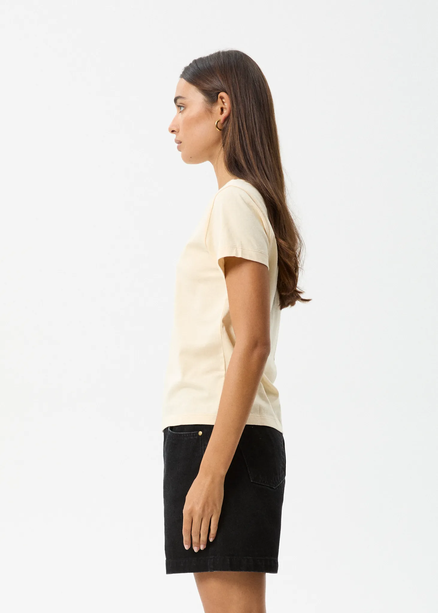 AFENDS Womens Heidi - Regular Tee - Sand