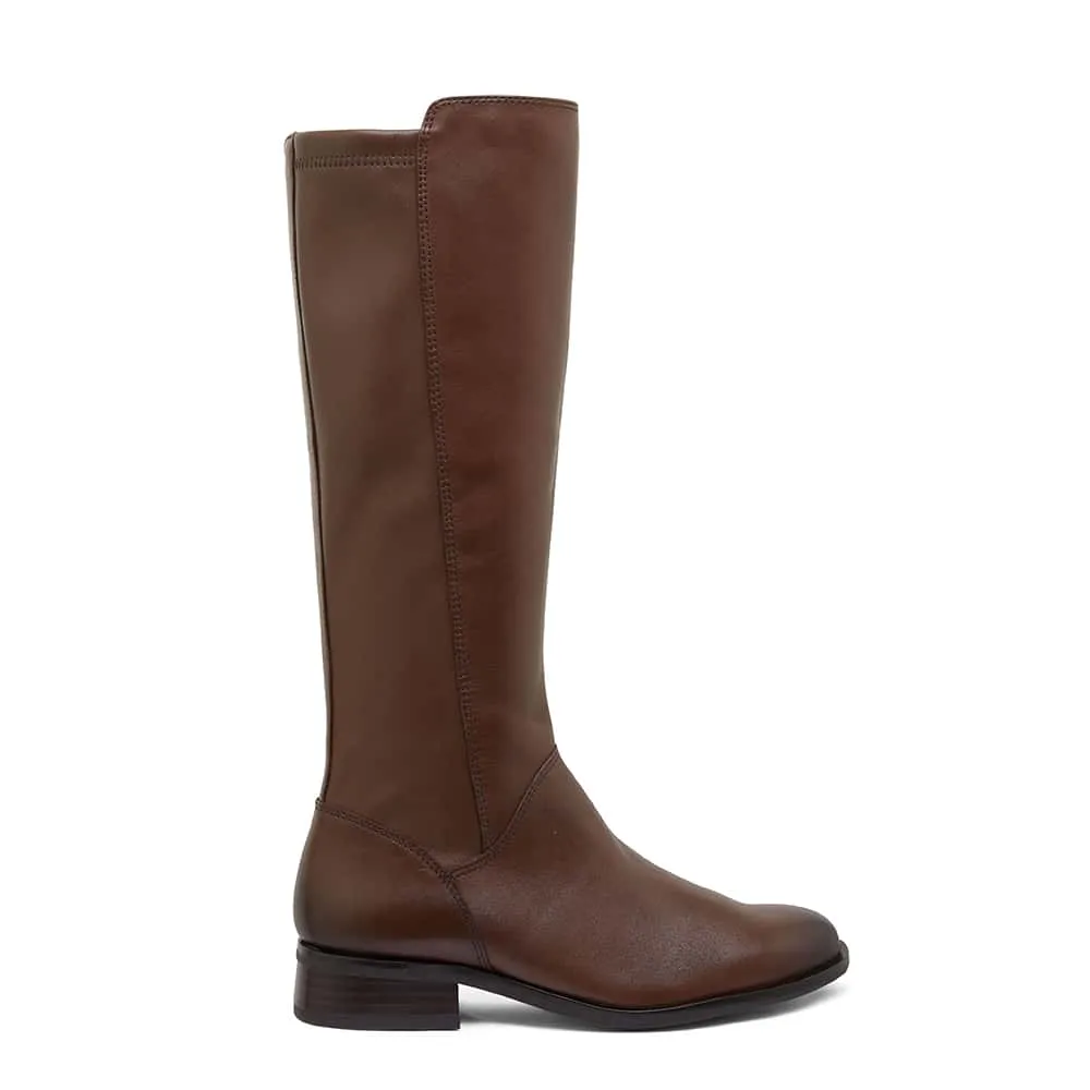 Alastair Boot in Brown Leather