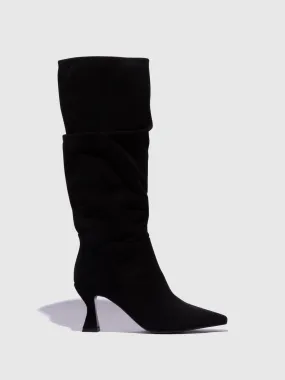 Black Zip Up Boots