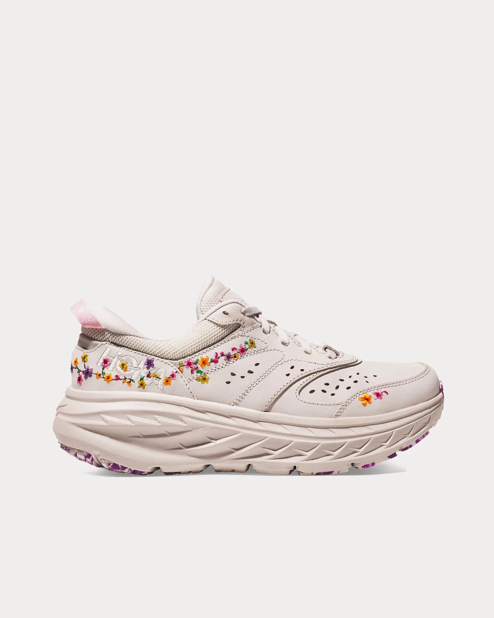 Bondi L 'Vibrant Bloom' Nimbus Cloud / Nimbus Cloud Running Shoes