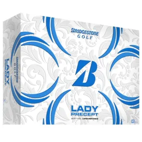 Bridgestone Lady Precept Golf Balls | White