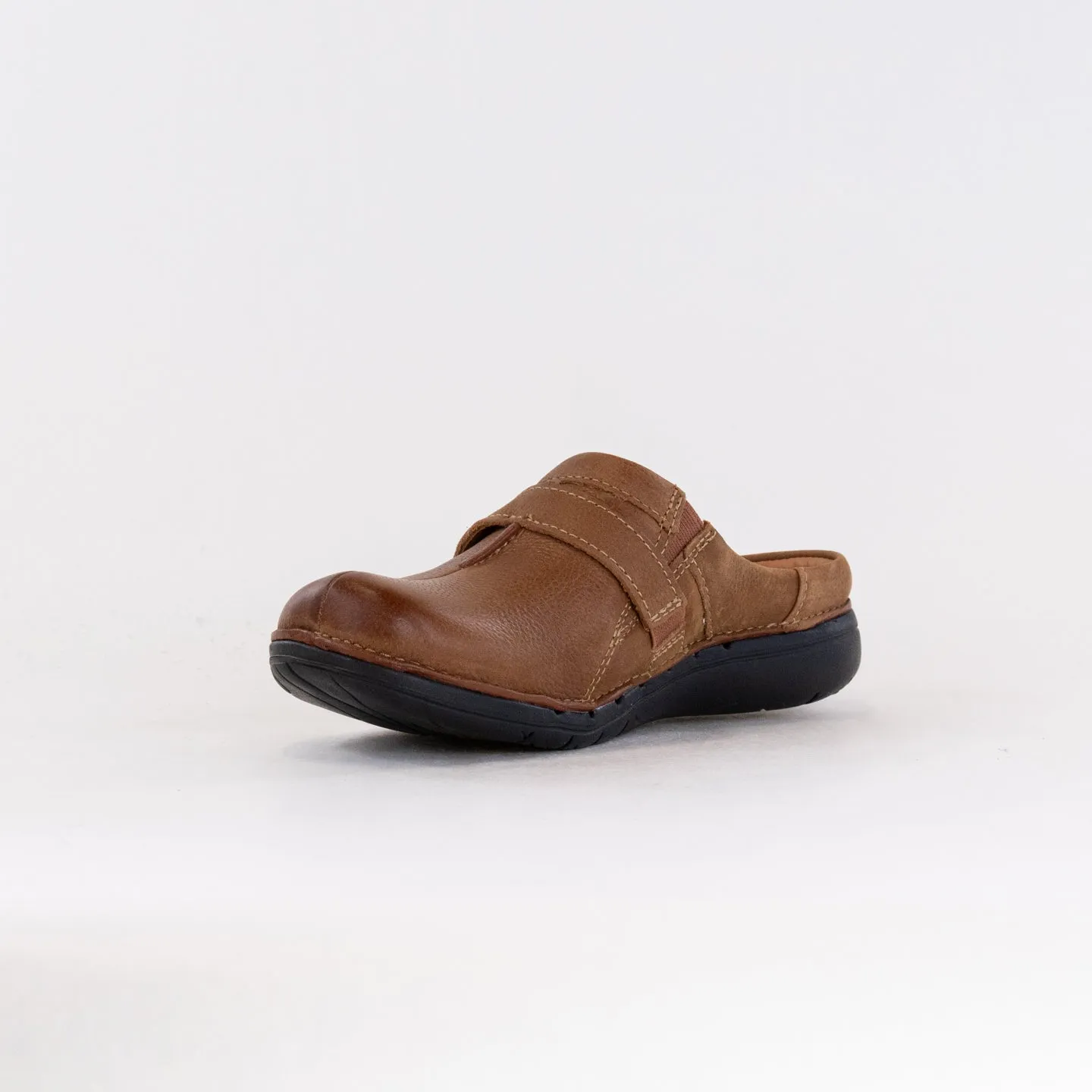 Clark's Un Loop Ease (Women's) - Dark Tan Leather