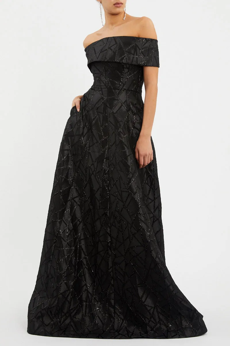 Colette Off Shoulder Gown