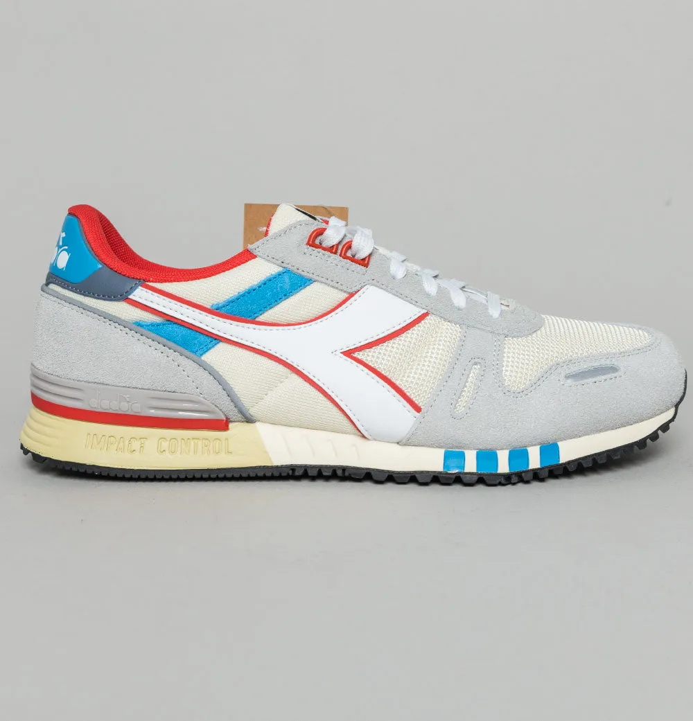 Diadora Titan Trainers Pristine/Whitecap Grey