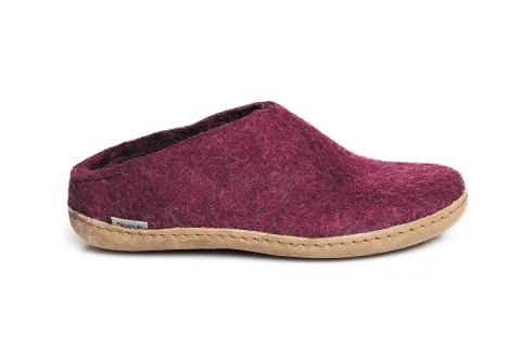 GLERUPS SLIP-ON - Cranberry