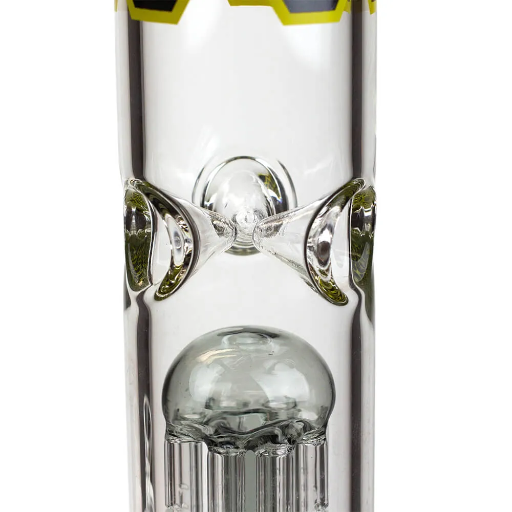 Honeycomb Graphics Tree Arm Percolator Bong