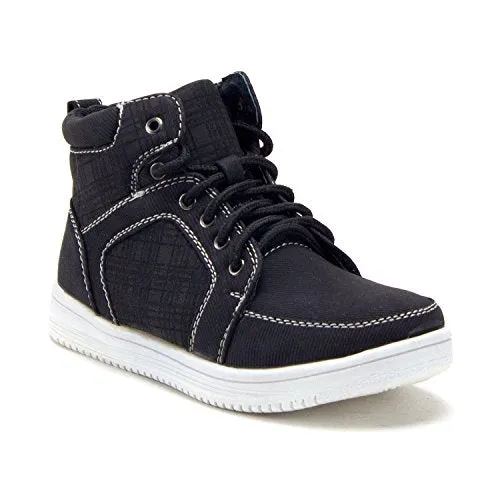 Jazame Youth Little Boys High Top Chukka Boots Sneakers Shoes