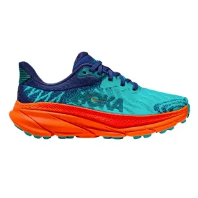 Mens Hoka Challenger ATR 7 (Wide) - Ceramic / Vibrant Orange