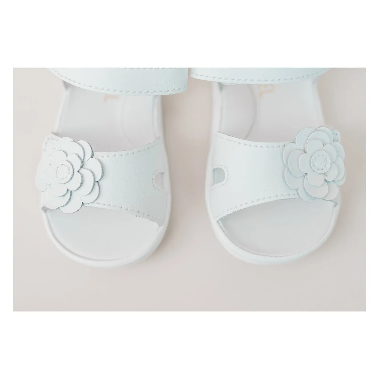 Mila Flower Cutout Sandal (Baby)