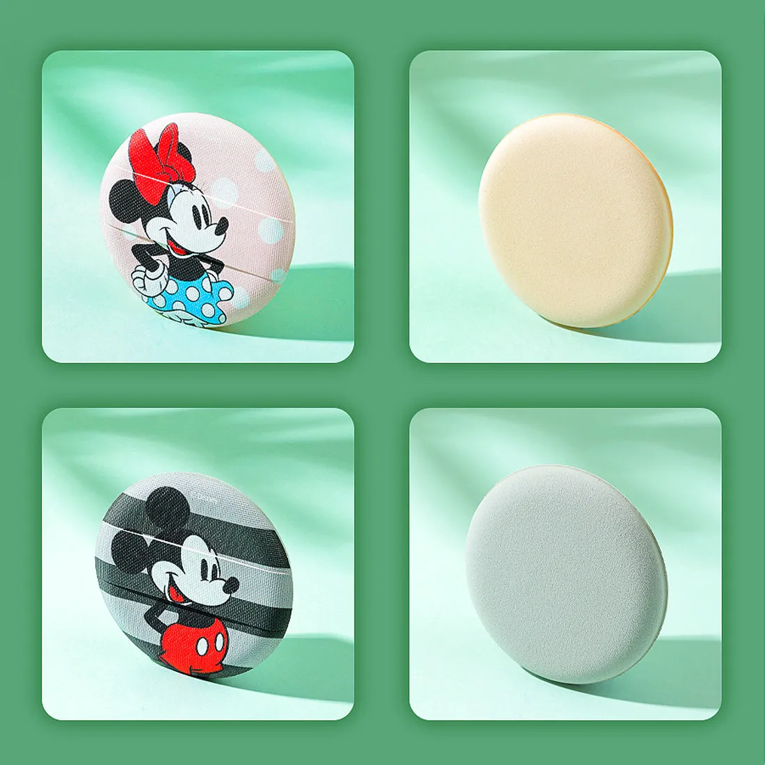 MINISO x Mickey Mouse - Air Cushion Super Soft Make up Puff, 2PCS