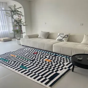 Modern Minimalist Living Room Rug Soft and Stylish Rug