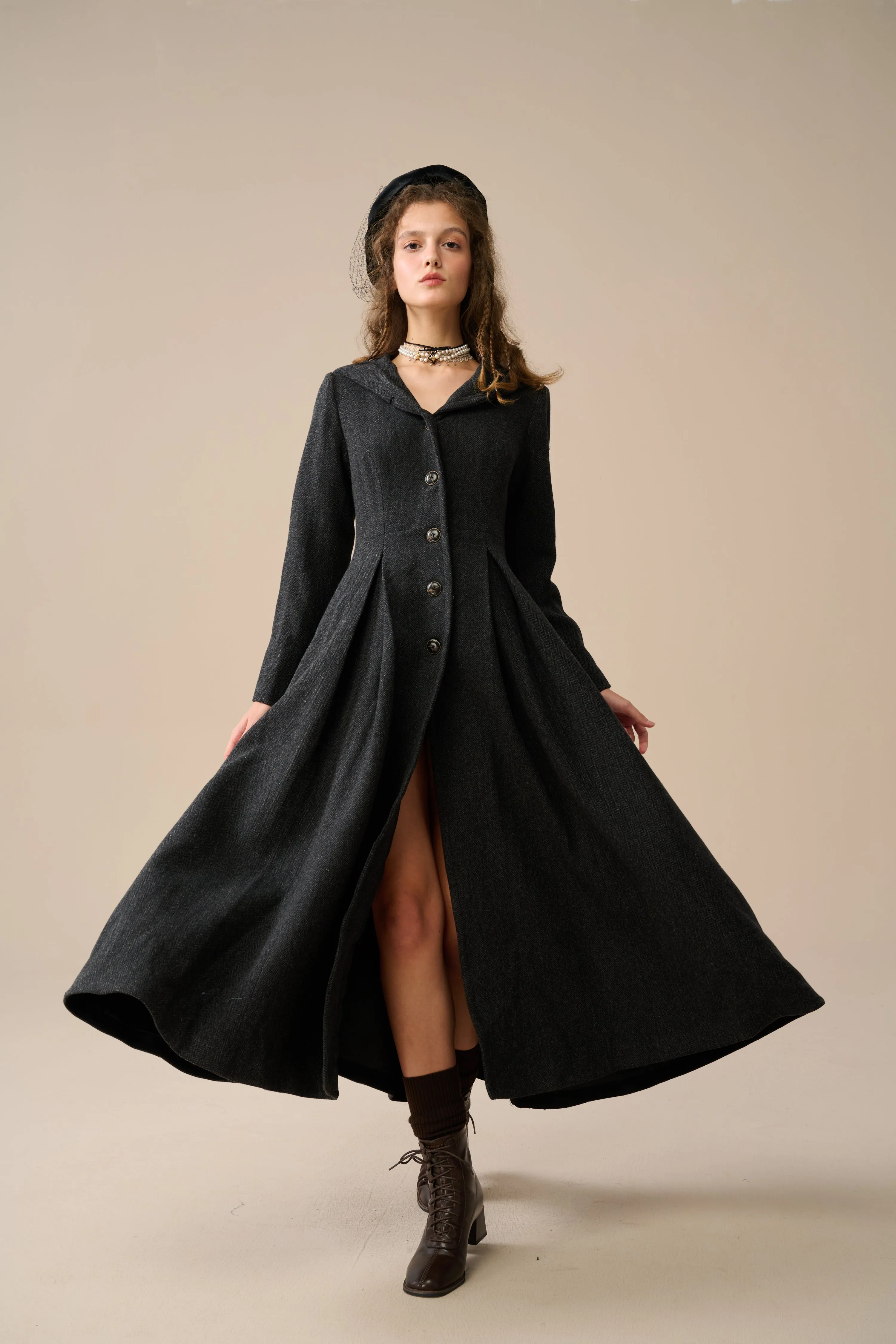 My Fair Lady 26 | Hooded Wool Coat