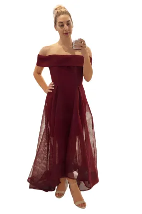 PORTIA AND SCARLETT Ivana Gown (Wine Red) - RRP $499