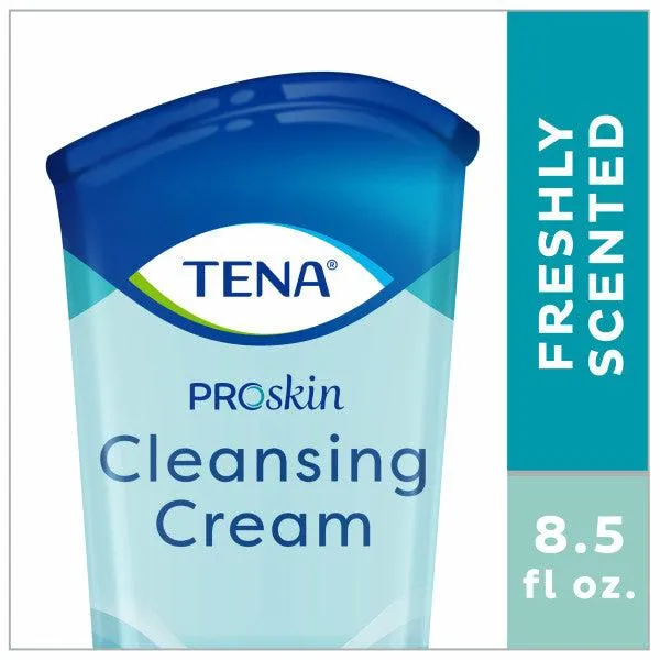 TENA ProSkin Cleansing Cream Rinse-Free Body Wash - Alternative to Soap and Water